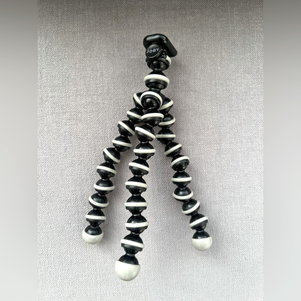 JOBY Black and White Flexible mini Tripod